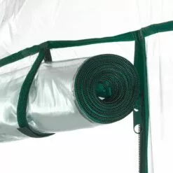 Serre De Jardin Avec Bâche Armée Transparent PVC Gardiun Double Leaf 143x143x195 Cm -Serre de jardin Boutique 7266160 4